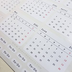 Calendar Sticker