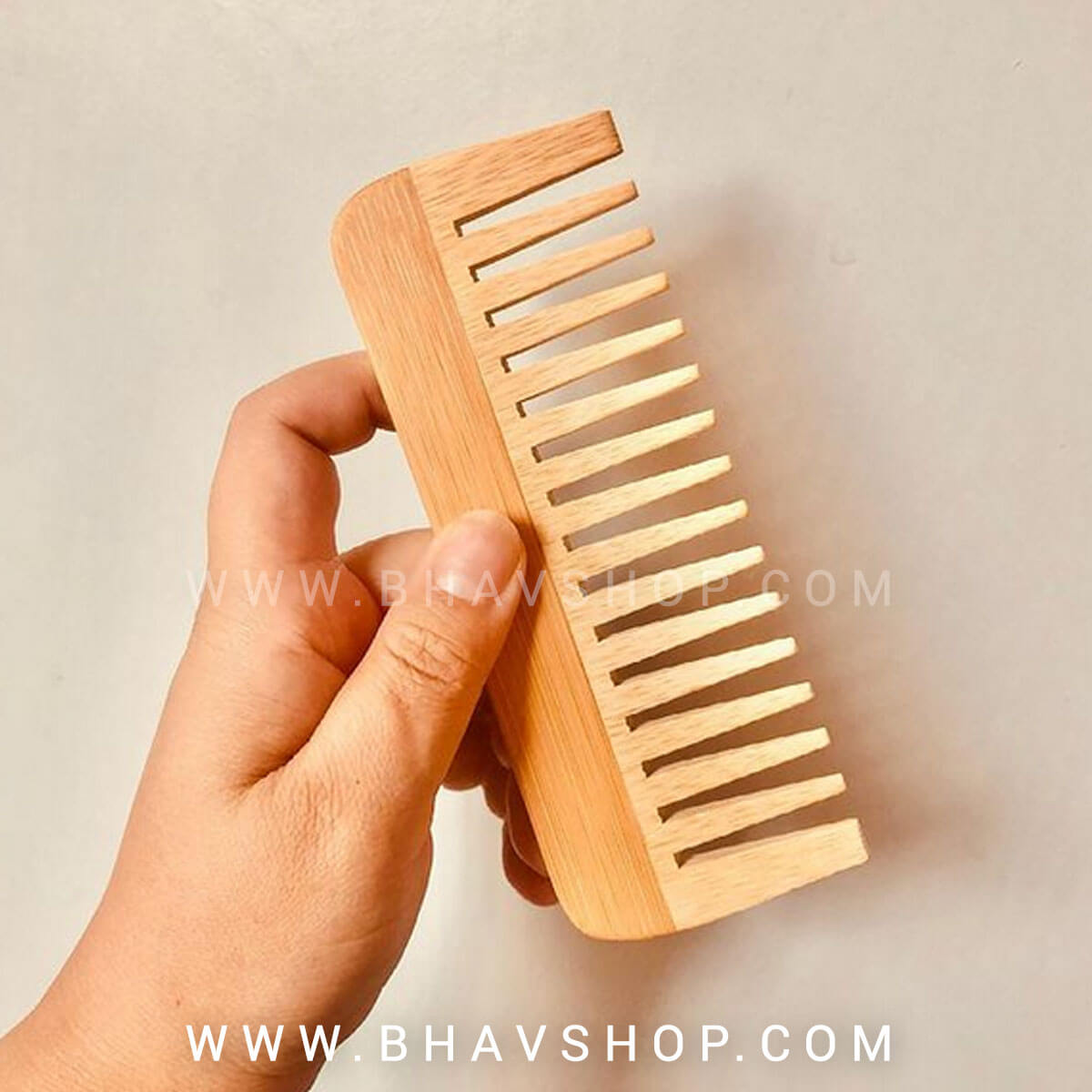 Bamboo Hair Comb – Bhav Shop