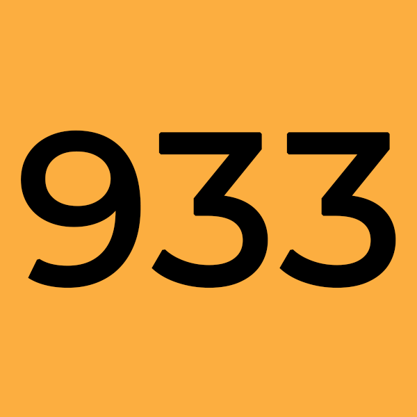 933 Orange