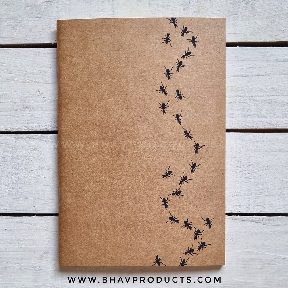 Kamila ko tati (marching ants) Notebook - Grid – Bhav Shop