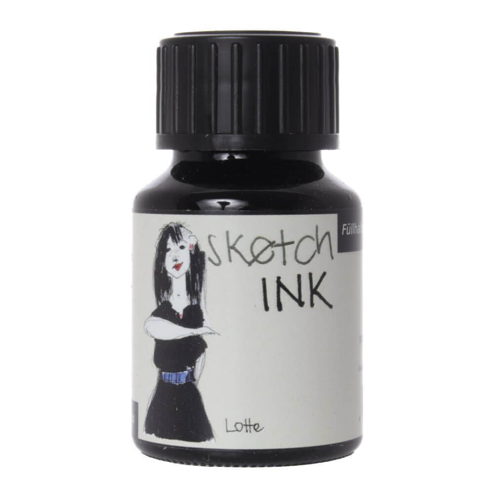Rohrer & Klingner Sketch Ink 50 ml, Waterproof - Lotte (Black) – Bhav Shop