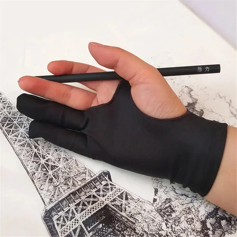 Artist Black Two Finger Glove - Size Medium – Bhav Shop